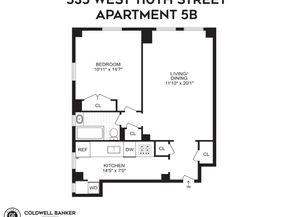 535 West 110th Street 5B, New York NY 10025