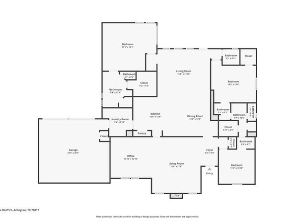 3008  Stone Bluff Court , Arlington Texas 76017