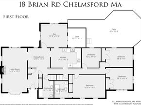 18 Brian Rd, Chelmsford MA 01824