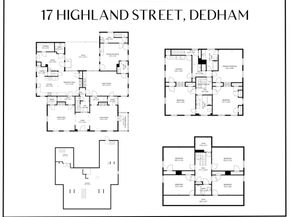 17 Highland, Dedham MA 02026