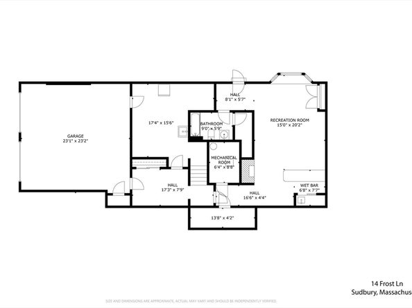 14 Frost Lane, Sudbury MA 01776