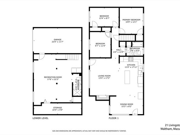 21 Livingstone Ln, Waltham MA 02453