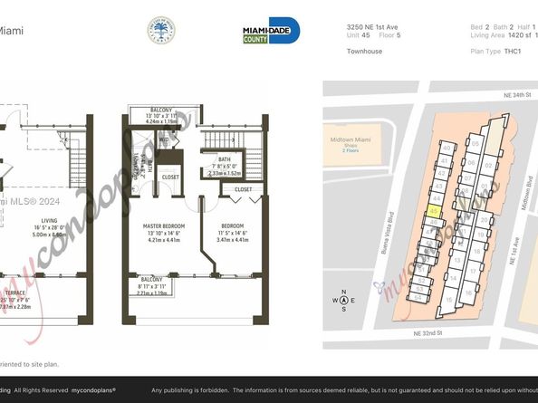 3250 NE 1st Ave 545, Miami FL 33137
