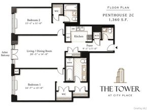 10 City Place PH2C, White Plains NY 10601