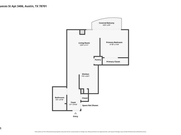 360 Nueces ST 3406, Austin TX 78701