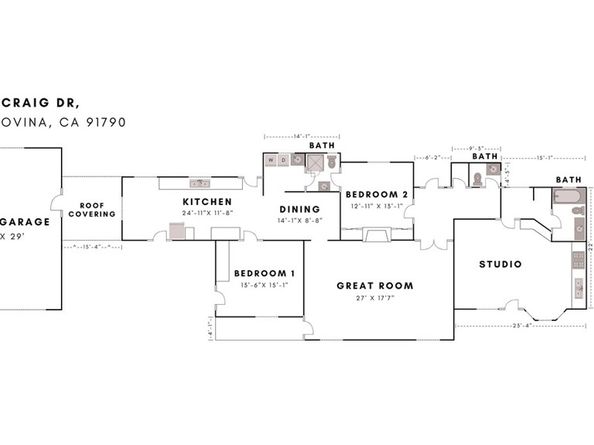 1407 S Craig Dr, West Covina CA 91790